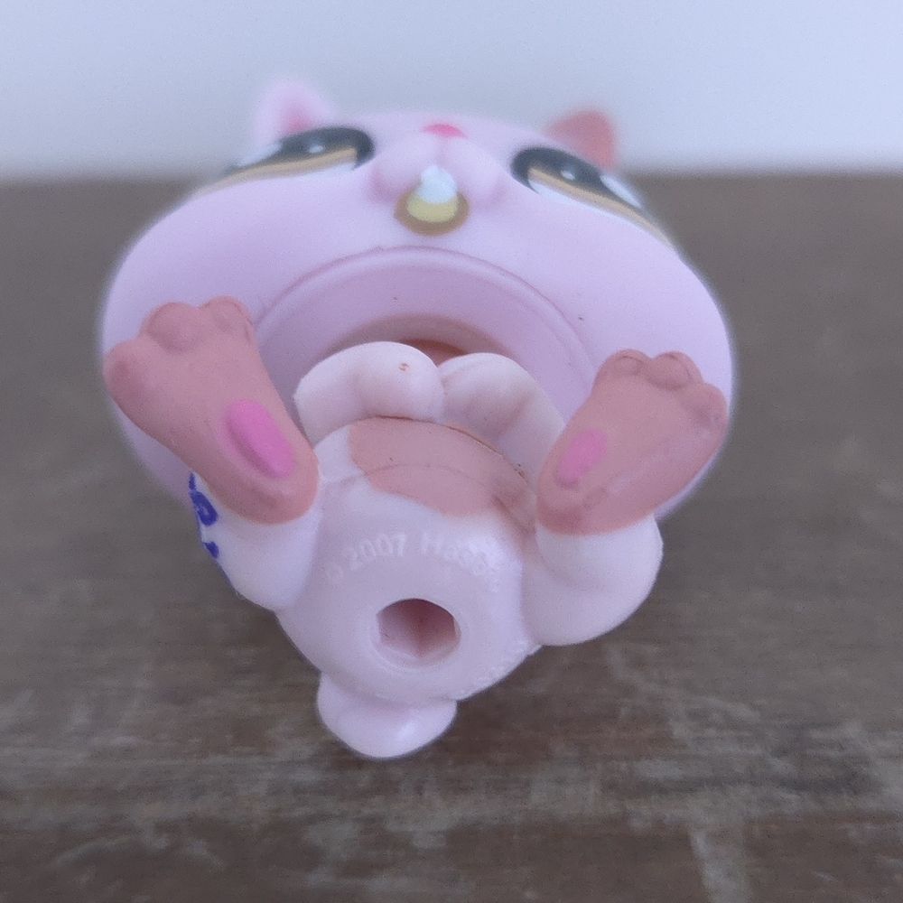 Littlest Pet Shop LPS Pink Patch Bunny #1366 - Picture 6 of 12